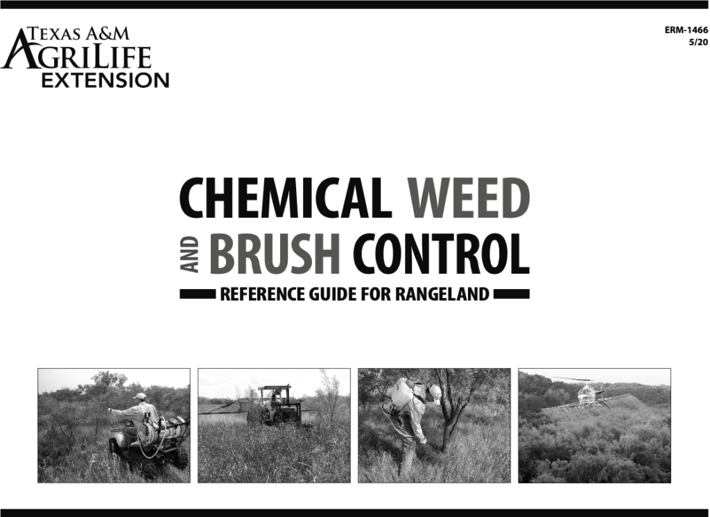 Chemical Weed and Brush Control reference guide